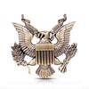 US Army US Army Metal Car Emblem Sticker Decal (Bronze)
