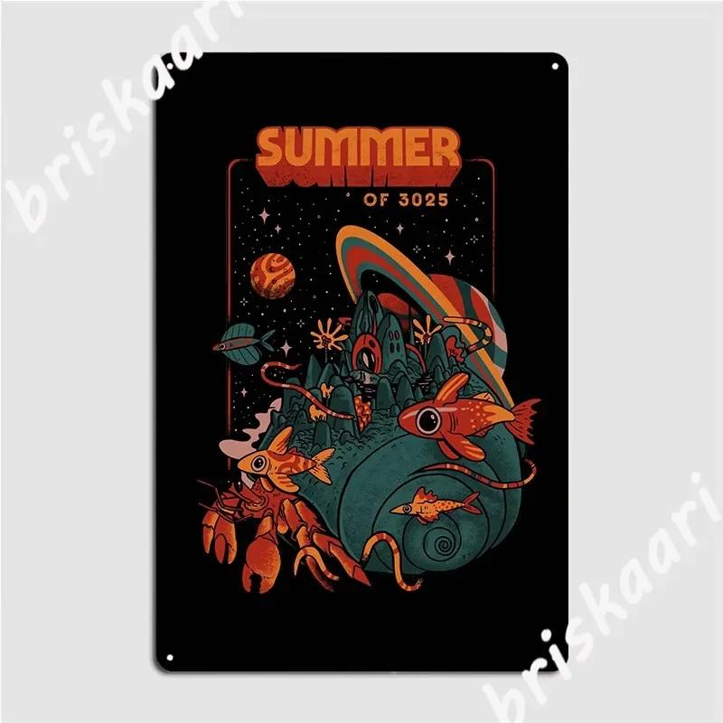 Summer Magic Of 3025 Poster Metal Sign Create Wall Plaque Custom Decoration Designer Tin Sign Poster 20X30CM