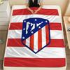 Koc flanelowy z nadrukiem Atleti, Wysokiej jakości, Wygodny na wszystkie pory roku, Wystrój domu, Ciepło i komfort