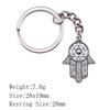 Back To School Bag Keyring Hamsa Hand Eye Of Horus Key Ring Ornaments For Home Cool Keychain