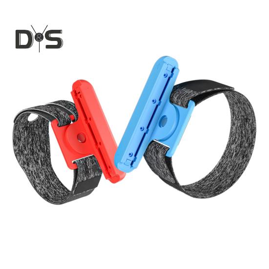 

2 шт., игровой контроллер, браслет, дышащий, вращение на 360 градусов, простой в установке, ремешок, игровые аксессуары для переключателя/OLED JoyCon красный/синий