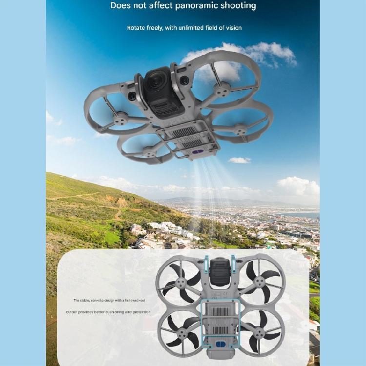 Shock Resistant Aluminum Alloy Bumpers Shielding For AVATA 360 Drones Protects Camera And Chassis