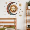 Creative Retro Stars Moon Bedroom Living Room Home Background Beautification Decoration Wall Stickers