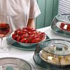 Large Food Dome Cover Dust-Proof Fly-Proof Collapsible Food Cover for Dining Table Stackable Food Container for Home Parties Outdoor Meals