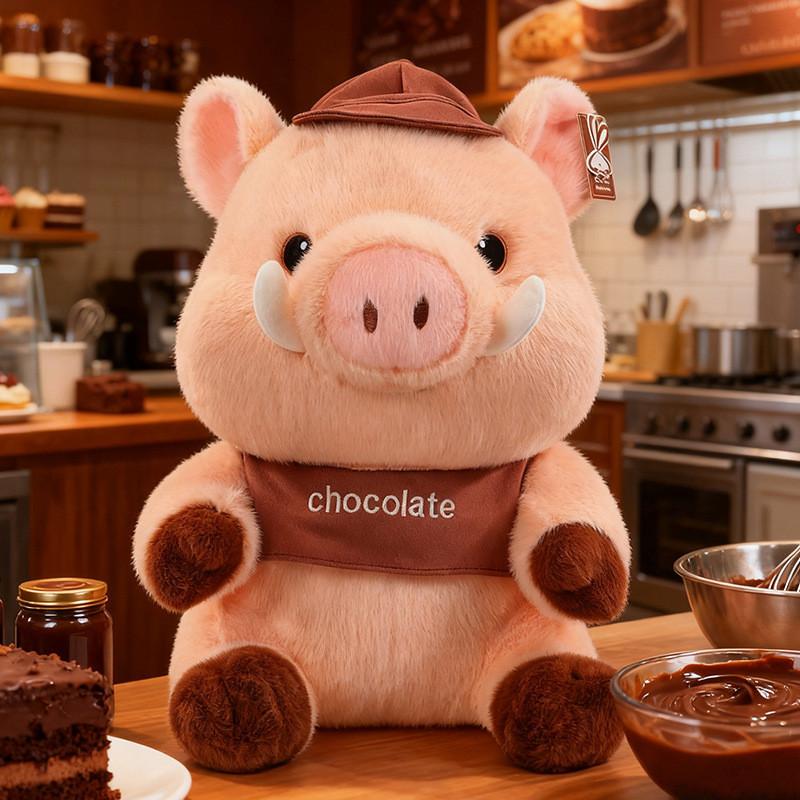 Plüschschwein Spielzeugkissen mit weicher PP-Baumwolle für Kinder und Mädchen Geschenk