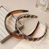 1Pcs Women Vintage Hair Accessories for Daily Wear Tortoiseshell Acetate Leopard Hair Hoop Non Slip Teeth Headband