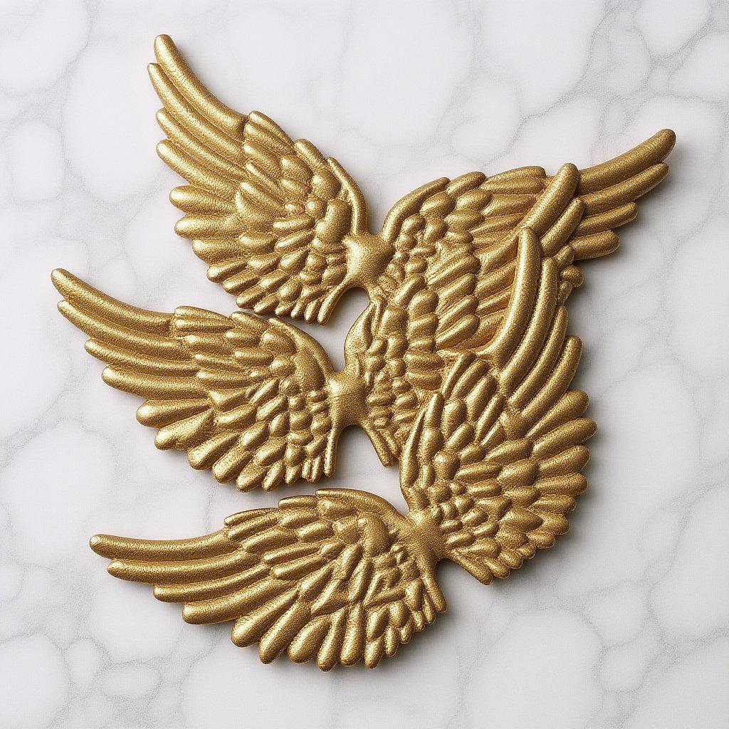 12Pcs Angel Wings Mini Wing DIY Decorative Patch for Clothes Bags Jackets Backpacks Craft Accessories Gift DIY Wing