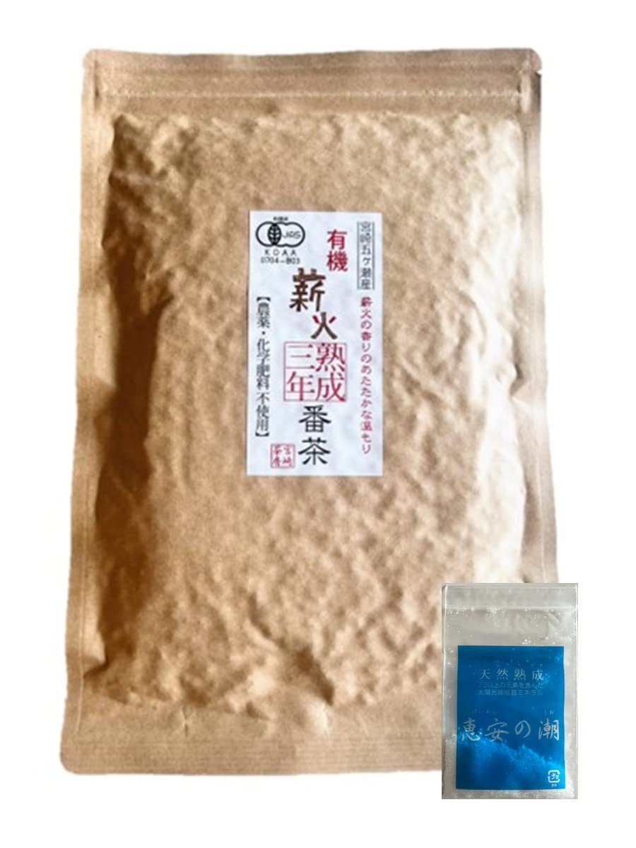 

Miyazaki Sabo Organic Выдержанный 3-летний чай из древесины, 100 г, культивируемый чай Keian Tide, изготовленный в органической сертифицированной JAS банча, отделка, [включает образец]