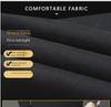 Qiuchao Men's Four-Way Stretch Casual Pants - Comfortable, Breathable, Anti-Wrinkle, and Straight Fit with Four Pockets.