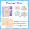 Montessori Wooden Threading Activity PuzzlesEarly Educational Fine Motor Skill Travel ToyBirthday Gifts for Boys and Girls