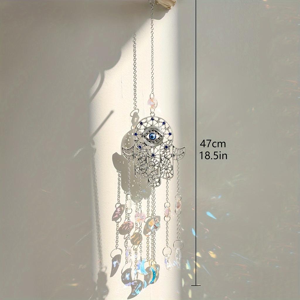 1pc Suncatcher Crystal Pendant Outdoor Garden Home Window Hanging Decorations Hanging Jewelry