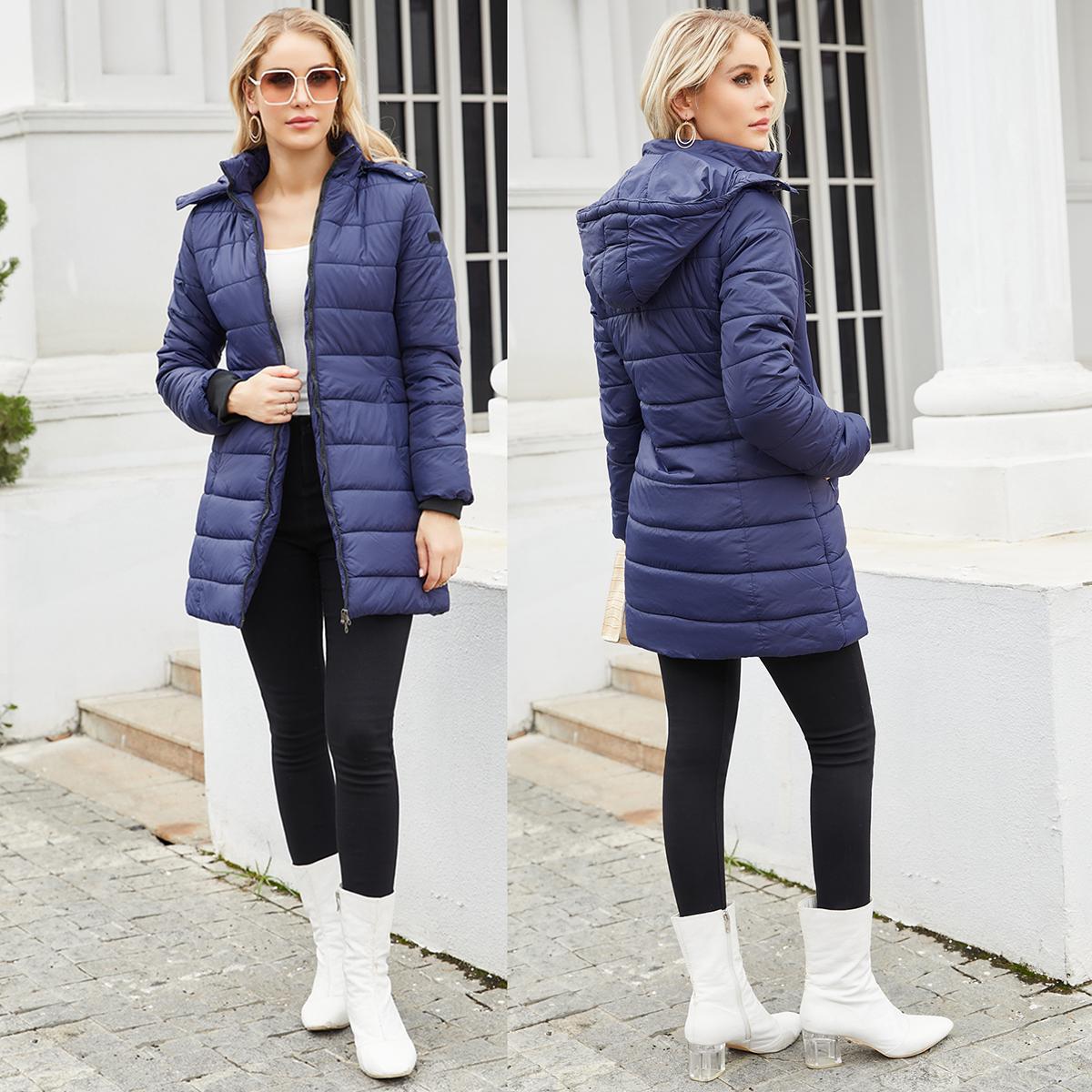 Женская куртка с капюшоном — фото 4