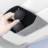 Sonnenbrillenhalter für Auto-Sonnenblende, Brillen-Auto-Sonnenblendenclip-Aufbewahrung, Brillen-Organizer-Etui, PU-Leder-Brillenhalter