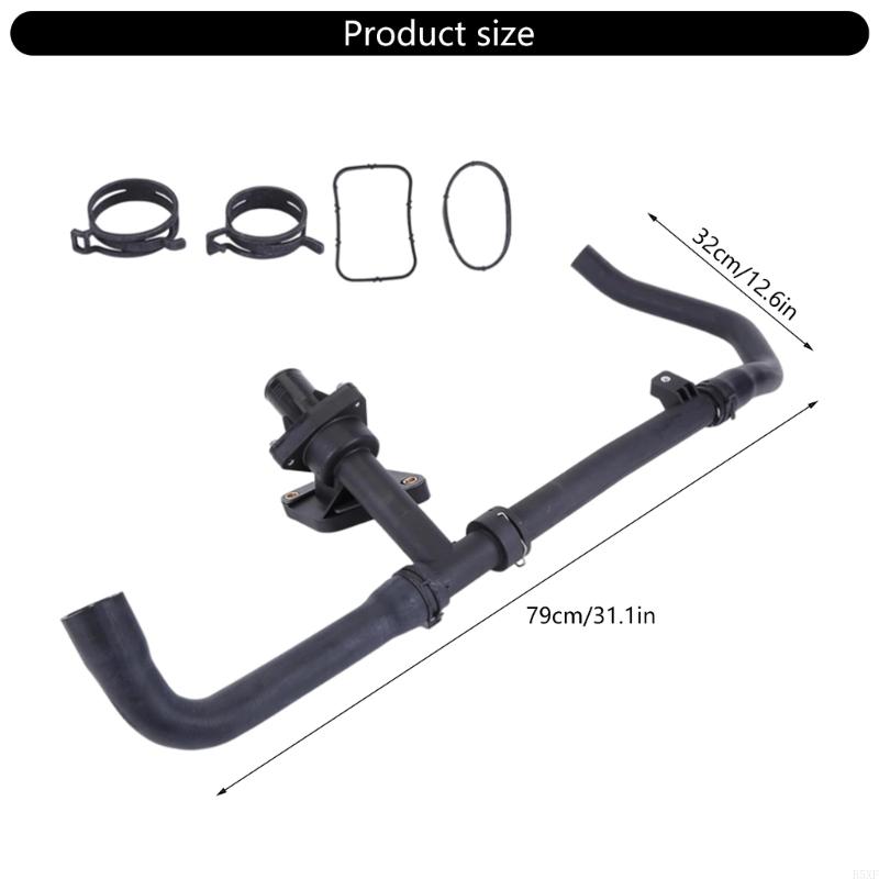 2025 New High Temperature Resistant C2S4343 Radiator Hose, for X-Type Engine Maintenance
