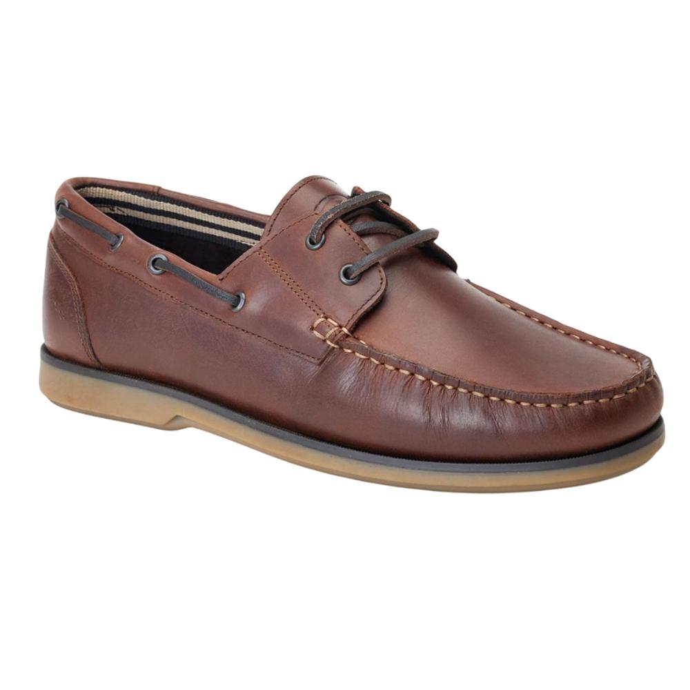 BASE LONDON Men's Stern Boat Shoes