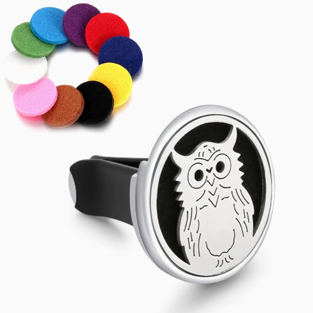 

Car Aromatherapy Diffuser Clip Essential Oil Air Freshener Vent Mount Steel