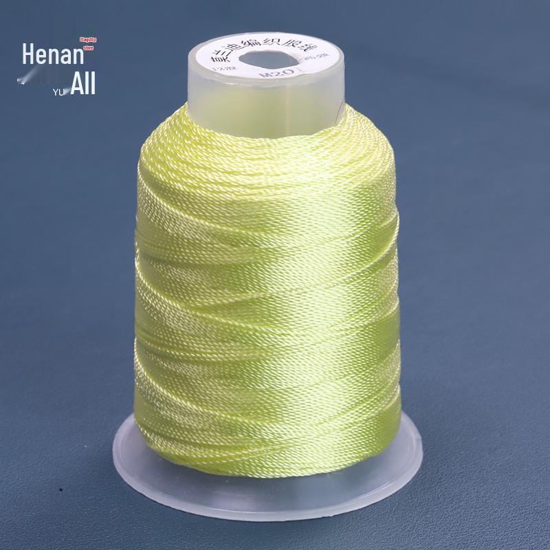 

Handmade 12-Strand Red Braided Necklace/Bracelet Cord - Wear-Resistant Jade Pendant Beading Line