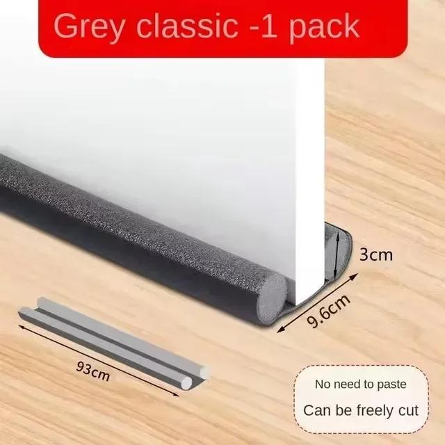 Home Hardware Sealing Strip 1M Door Bottom Windproof Dust Stopper Guard Rain Weatherstrip Noise Reduction Insulator Sealer