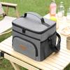 Auslaufsichere Picknicktasche mit großem Fassungsvermögen, 3-lagigem Isoliersystem, verstellbaren Gurten, Lebensmittel-Organizer-Tragetasche