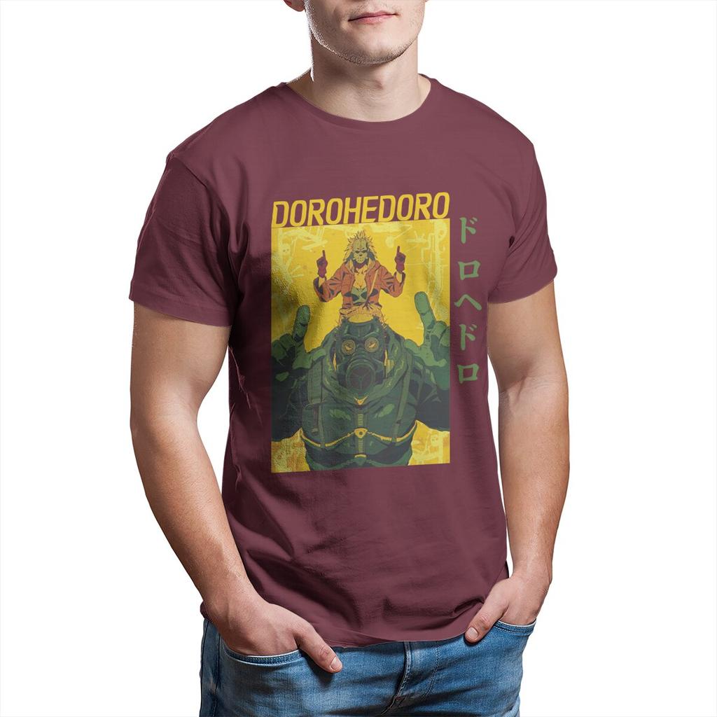 Dorohedoro Anime , Kaiman ,Q Hayashida Manga T Shirt  100% Cotton Printed Clothing Hipster Adult T-Shirt Plus Size