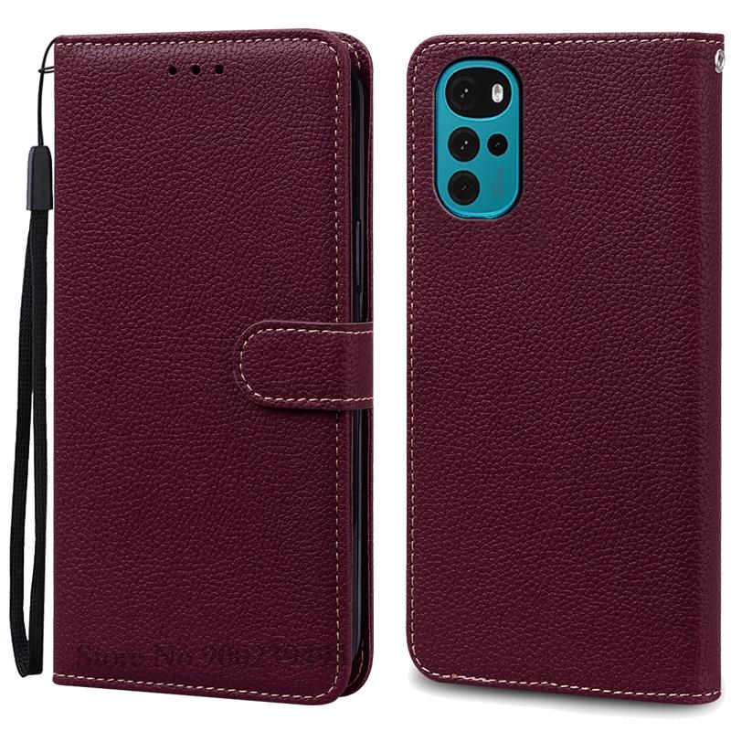 Per Motorola G22 Custodia Portafoglio a Libro in Pelle con Patta per Moto G22 Custodia Portafoglio a Libro in Morbido Silicone Per Motorola G22 Custodia Fundas