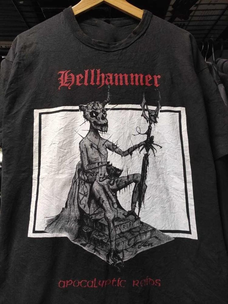HOT Hellhammer Black Cotton All size S-5XL Unisex Shirt HS446 Unisex T-Shirt