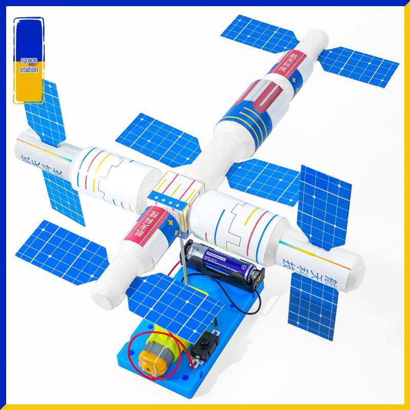 Mini Space Station Model for Kids Cognitive Learning and Astronomy Experiments