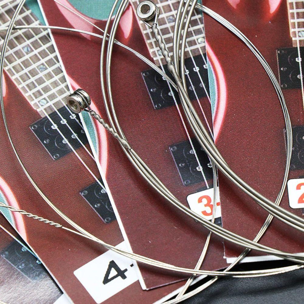 Nickel Zinc Zinc Alloy A503SL Electric Guitar String 009 inch Coated  6 Strings   Bass Guitar Types