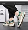Men's Trendy Breathable Mesh Sports Shoes - Non-slip, Thick Sole Casual Dad Shoes