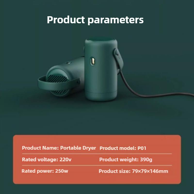 Foldable Electric Dryer High Temperature Mite Removal Clothes Drying Rack Travel Portable Hot Air Circulation Drying Machine