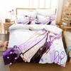 Stampa 3D Anime Gioco Collare X Malice Set Biancheria da Letto Copripiumino Set Letto Coperta Federa Piumone king Queen Size Ragazzi Adulto