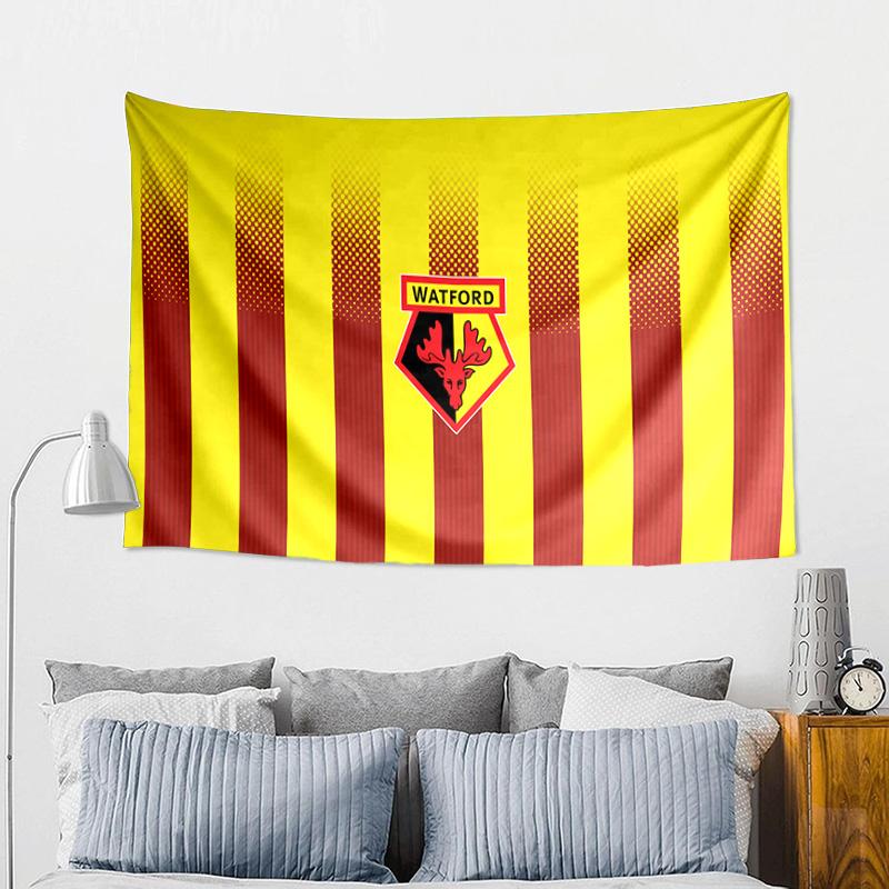 Watford Crest Design Tapestry, Unique Design Tapestry, Wall Decor for Bedroom,Livingroom, Playroom,Heartwarming Fan Holiday Gifts
