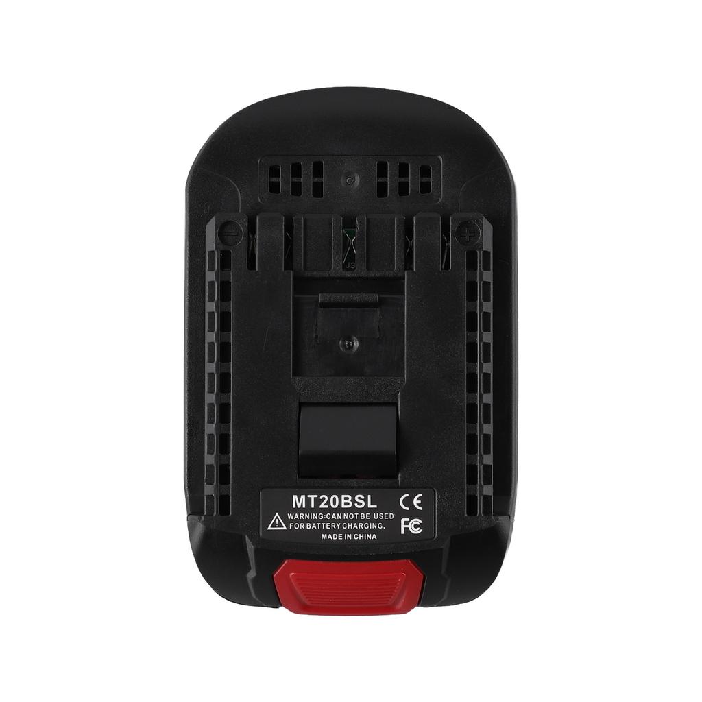 18V Power Tool Battery Converter Toolbox Organization Compact Design Non-charging Functionality For Bosch Tools