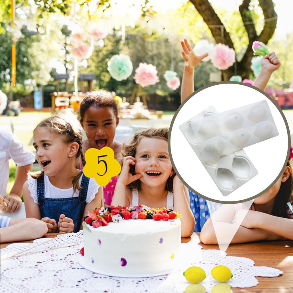 Silicone Baking Mold 6-Cavity Cupcake Molds Silicone Muffin Pan Reusable Non Stick Baking Supplies for Cookie Cake Dessert Food