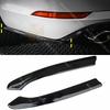 Maxton Style Heck-Seiten-Splitter Stoßstangenlippe für VW Golf MK7 Variant Kombi TDI TSI GTD TGI R R-LINE Diffusor Spoiler Tuning