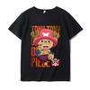 ONE PIECE T-shirt Aslo Luffy Sauron Short Sleeve Male Anime Cartoon Ins Loose Japanese Printed T-Shirt Y2K