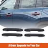 Car Exterior Door Handle Cover Compatible with Toyota Grand Highlander 2024 2025 2026,ABS Car Front Rear Outside Door Handle Covers Decoration
