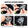 For Skoda Car Logo Door Lock Shock Absorber Pad Buffer Accessories Kamiq MK3 Roomster Rapid Kodiaq Karoq Fabia Enyaq