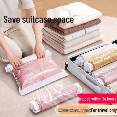 Travel Vacuum Storage Compression Bag for Clothes and Quilts