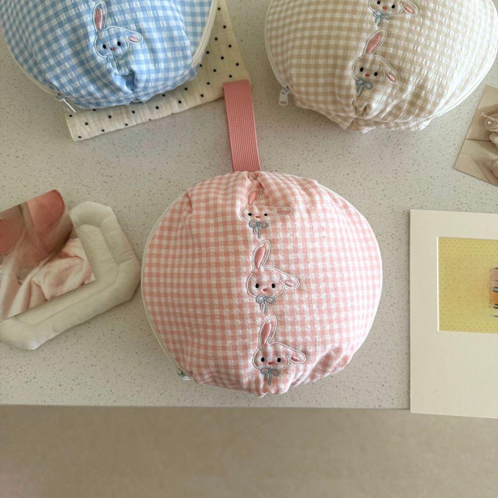 Portable Underwear Bag Rabbit Embroidery Underwear Handbag Practical Laundry Organizers Travel