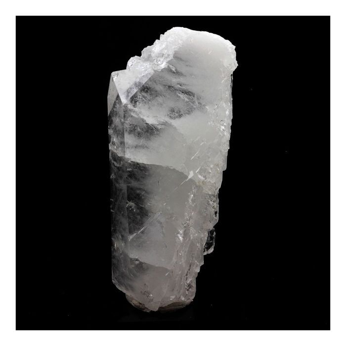 Pierres et Minéraux. Quartz à Ame (faden quartz). 646.0 ct. Le Noirey, Saint-Jean-de-Maurienne, Savoie, France.