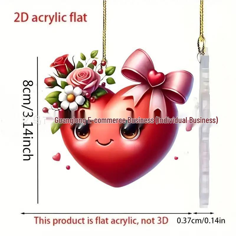 

Акриловое украшение на елку в виде машины Standard