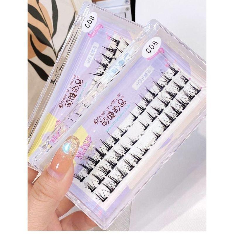 Mogugu - Cat Eye Volume Cluster False Eyelashes