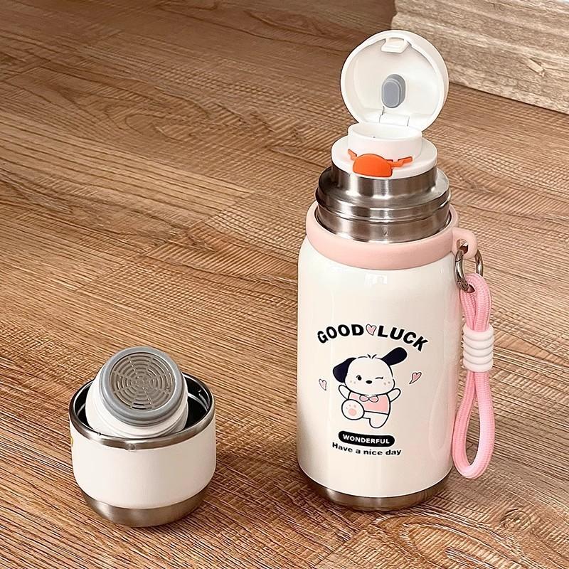 Sanrio Hello Kitty Insulated Water Bottle With Vacuum Technology For Girls And Travel