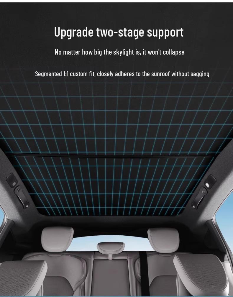 Sunshade Blinds, Panoramic Roof Shades, Heat Insulation, Interior Accessories for Xiaomi SU 7