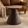 Creative Solid Wood Coffee Table, Living Room Side Table with Storage, Versatile Minimalist Shelf for Home, Rustic Eco-friendly