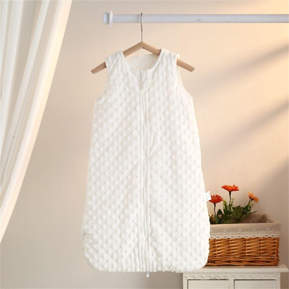 Sleeveless Baby Sleeping Bag Bean Velvet Baby Sleeping Sack Baby Sleep Blanket Unisex Baby