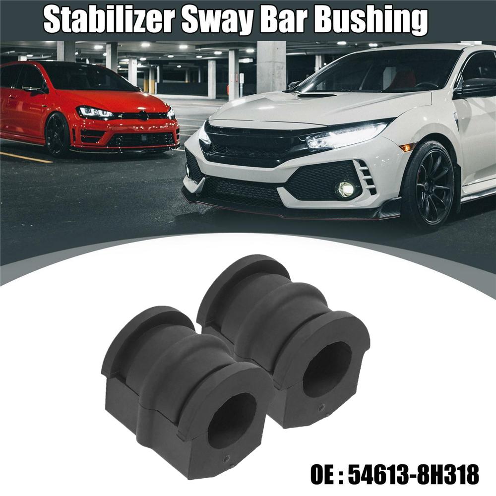 2Pcs Front Stabilizer Sway Bar Bushing For 2002-2007 Nissan X-Trail 54613-8H318
