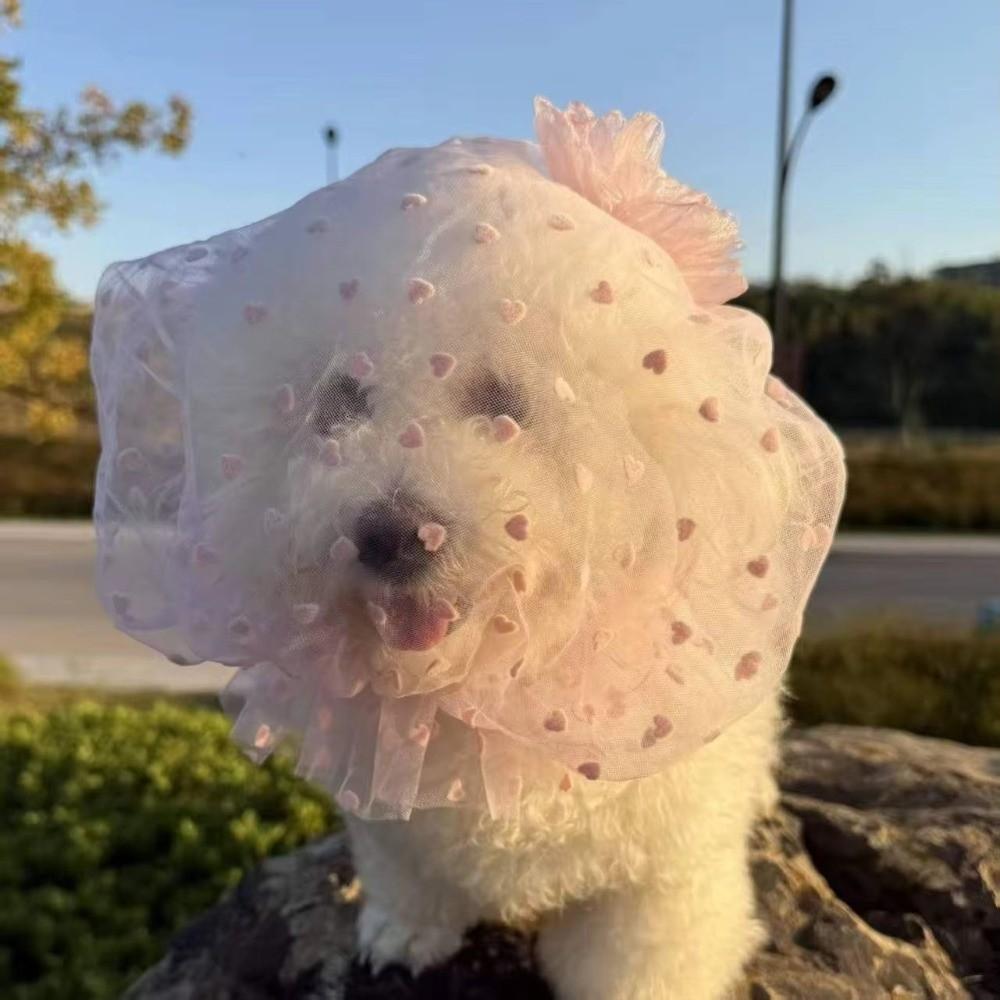 Breathable Dog Anti-Eating Veil Adjustable Elastic Pet Dog Mouth Cover Polyester Comfort Pet Protective Mask Behavior Control
