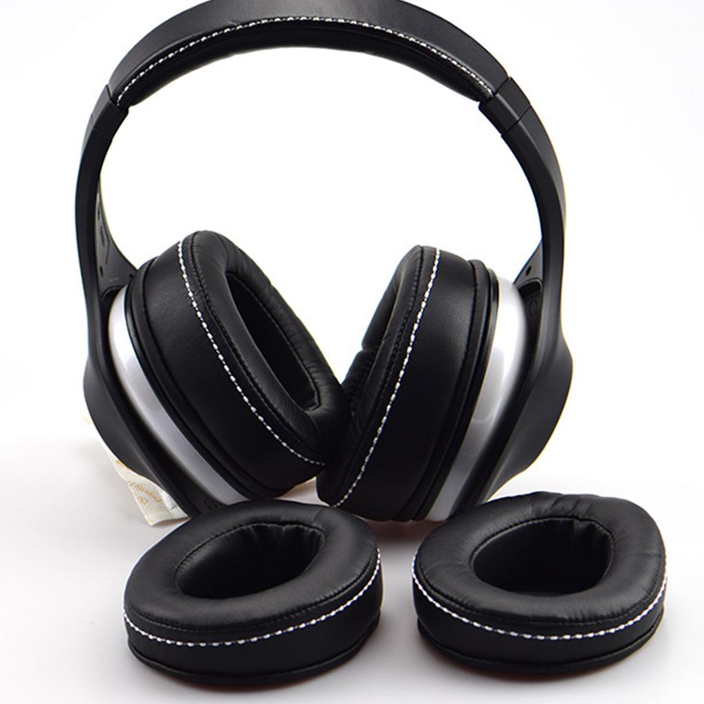 Replacement Ear Pads Cushion Cover Earpads Pillow for AH-D600 AH-D7100 Headphone Black 1Pair Headset Earmuff